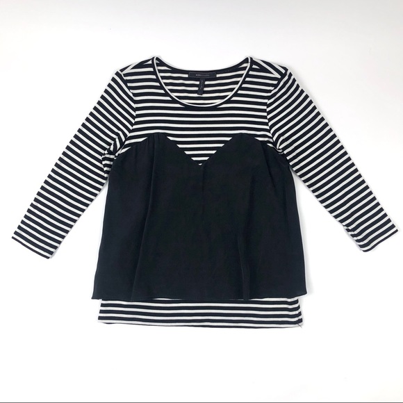 BCBGMaxazria Meghan Flounced Bustier Top - Picture 3 of 7